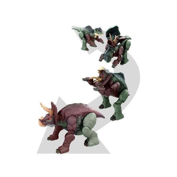 Jurassic World Değişim Serisi Çifte Tehlike Büyük Dinozor Figürleri Hpd33-hpd35