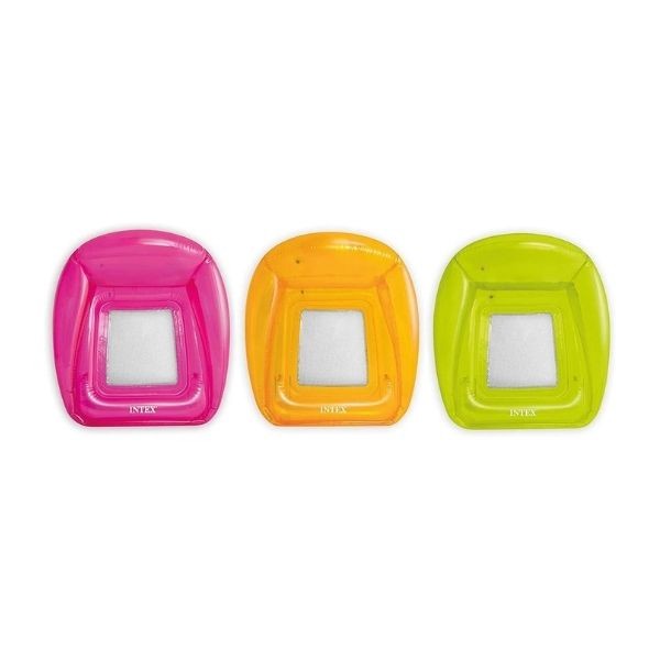 Intex Işık Geçiren Renkli Fileli Kare Simit 56802