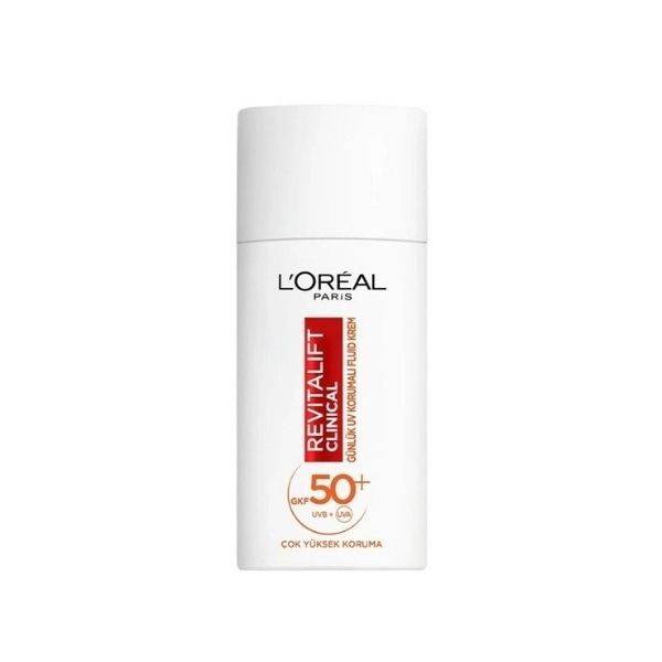 L'oreal Paris Revitalift Clinical Spf 50+ Günlük Yüksek Uv Korumalı Yüz Güneş Kremi 50ml