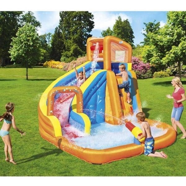 Bestway H2ogo! Fanlı Turbo Splash Su Parkı 365 X 320 X 270 Cm 53301