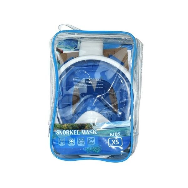 Full Face Şnorkel Tam Yüz Dalış Maskesi Maske Set Mafsallı Katlanabilir Xs Bermuda