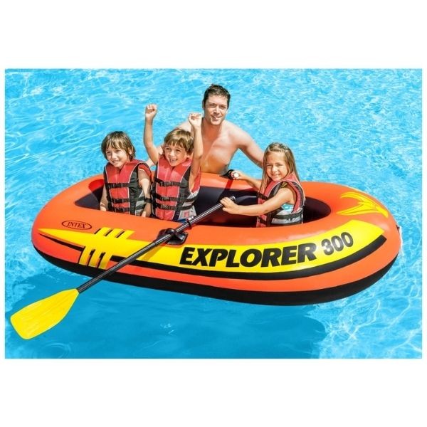 Intex 58332 Explorer 300 Şişme Bot Set 211x117x41 Cm (kürek+pompa)