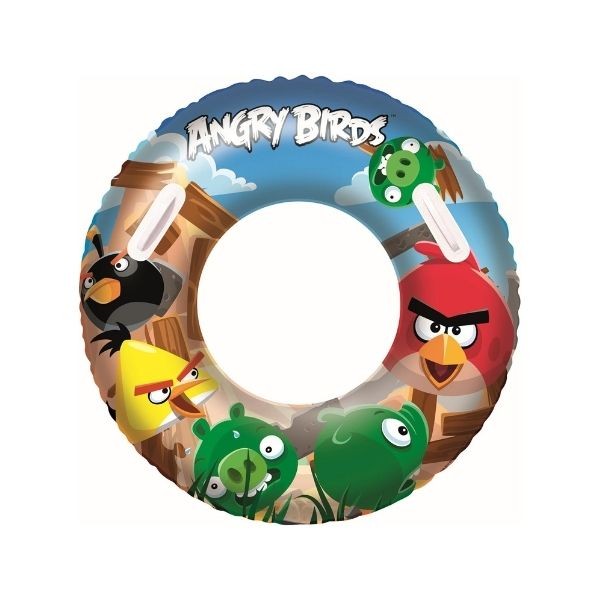 Bestway Angry Birds Lisanslı Jumbo Tutunmalı Simit 91 Cm