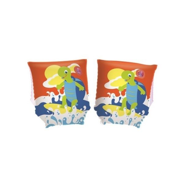 Bestway 32043 Sarı Kaplumbağa Desenli Kolluk