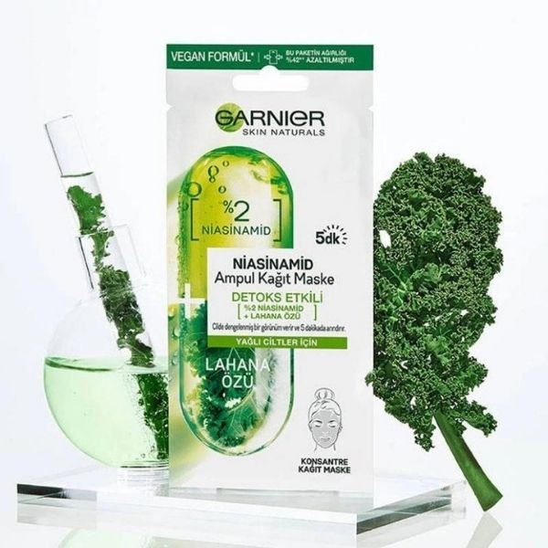Garnier Niasinamid Ampul Kağıt Maske 15g