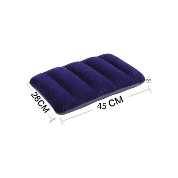 Smart Fox Smartfox Yumuşak Kadife Kaplı Şişirilebilir Seyahat Ve Plaj Yastığı 45*28*9 1909042