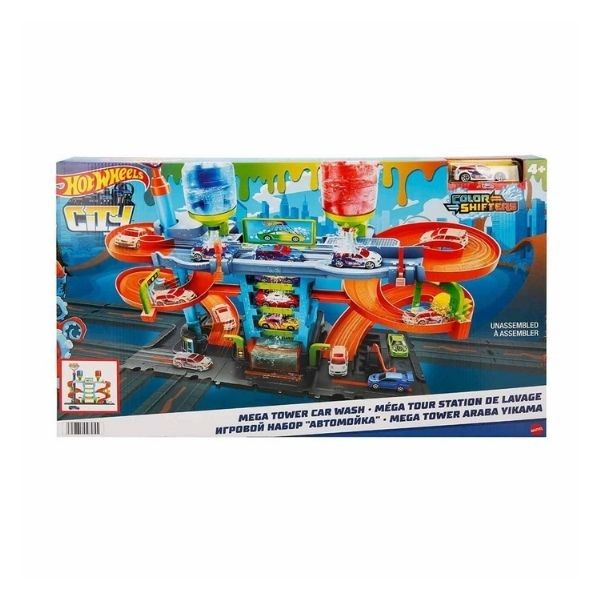 Hot Wheels Hdp05 Mega Araba Yıkama Kulesi