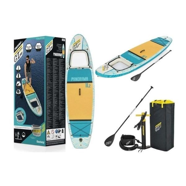 Bestway - 65363 Paddle Board Şişme Sup Panoroma Kürek + Pompa + Çanta