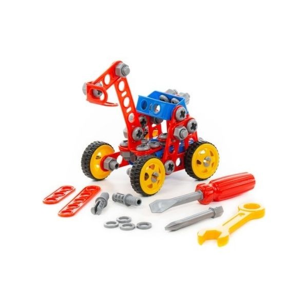 Polesie 97 Parça Mucit Araç Tasarım Seti