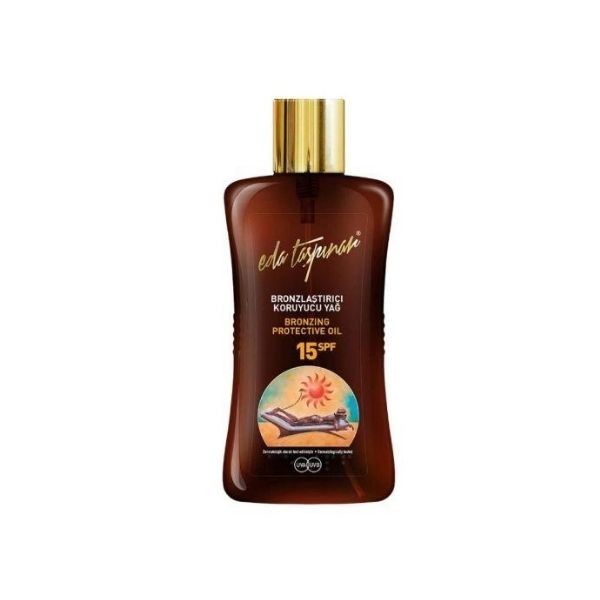 Eda Taşpınar Bronzlaştırıcı Koruyucu Yağ Spf 15 200 Ml