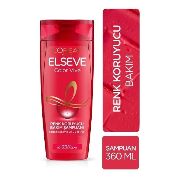 Elseve Color Vive Renk Koruyucu Bakım Şampuanı 360ml