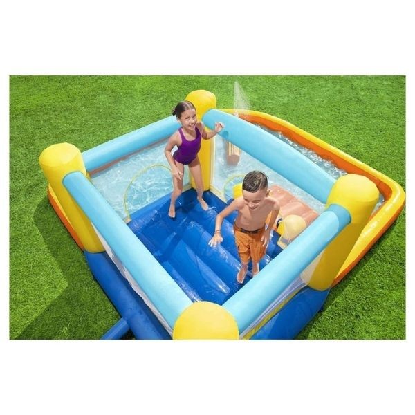 Bestway Trambolin Ve Kaydıraklı Su Parkı Eğlence Havuzu 53381