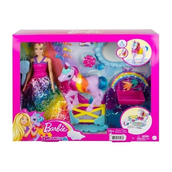 Barbie Dreamtopia Bebek Ve Tek Boynuzlu At Gtg01