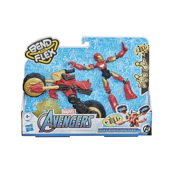 Avengers Bend Flex Araç Ve Iron Man