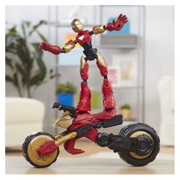 Avengers Bend Flex Araç Ve Iron Man