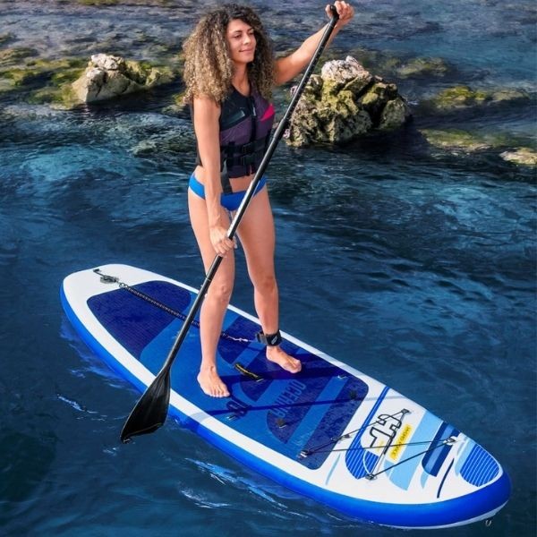 Bestway 65350 Paddle Board Şişme Sup Surf Ocean Kürek + Pompa + Çanta