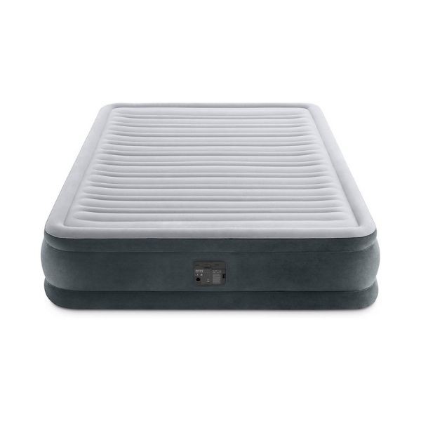Intex Elektrikli Kadife Kaplı Şişme Yatak 152x203x33 Cm