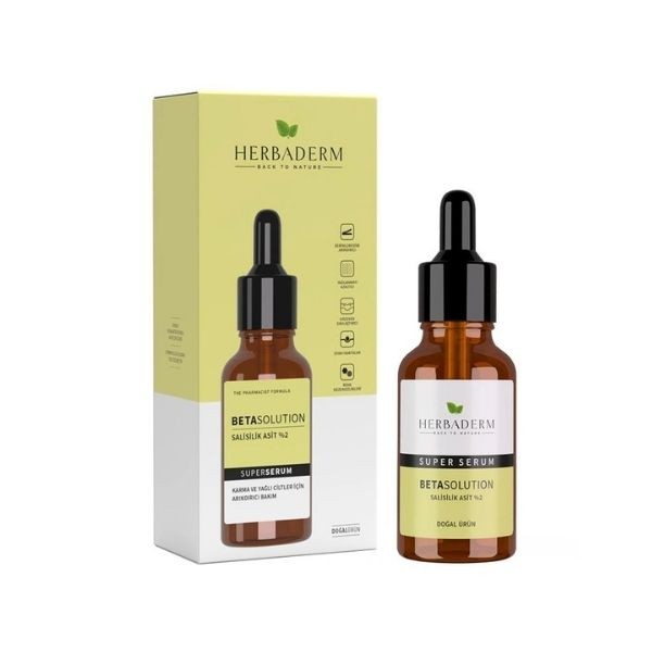 Herbaderm Superserum Salisilik Asit %2 Akneli Ve Yağlı 30 Ml