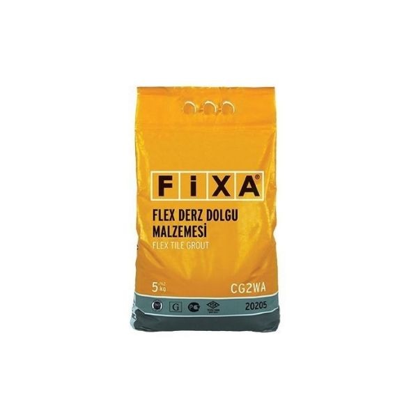 Fixa Flex Derz Dolgu Malzemesi 1-6 Mm Koyu Kahve 5 Kg