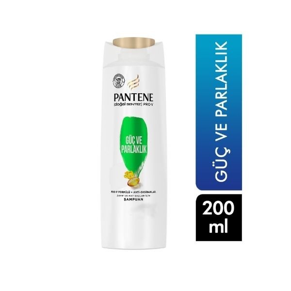 Pantene Güç Parlaklık Şampuan 200 Ml