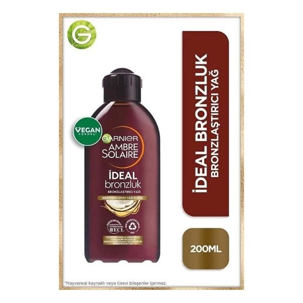 Ambre Solaire Güneş Yağı Yoğun Bronzlaştırıcı Hindistan Cevizi Kokulu Spf 2 200 Ml