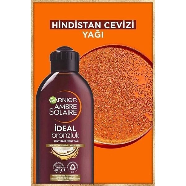 Ambre Solaire Güneş Yağı Yoğun Bronzlaştırıcı Hindistan Cevizi Kokulu Spf 2 200 Ml