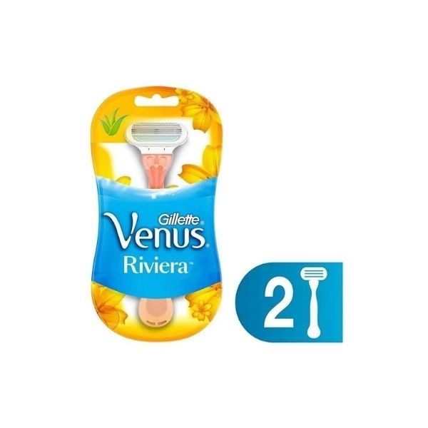 Gillette Venus Riviera Kullan At Kadın Tıraş Bıçağı 2'li