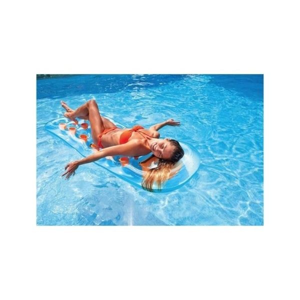 Intex 59895 Renkli Pencereli Bardaklı Yatak