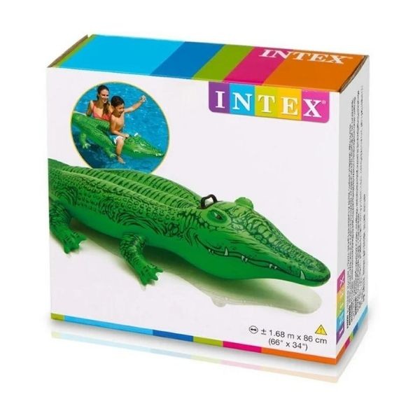 Intex 58546 Tutunmalı Timsah Binici 168 Cm X 86 Cm