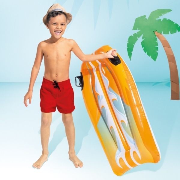 Intex 58165 Tutamaçlı Şişme Sörf Tahtası 112x62 Cm