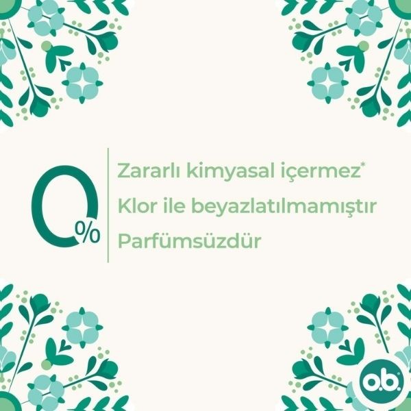 O.b. Organic Super Tampon 16'lı Paket