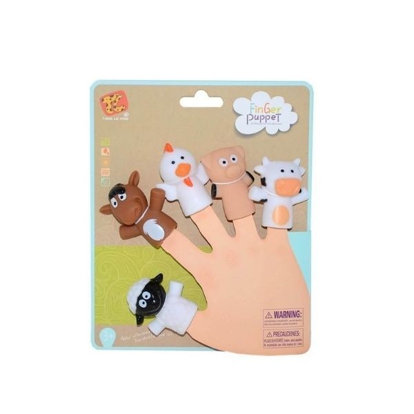 Kızılkaya Oyuncak - Parmak Kukla Hayvan Figürlü - Tl-14