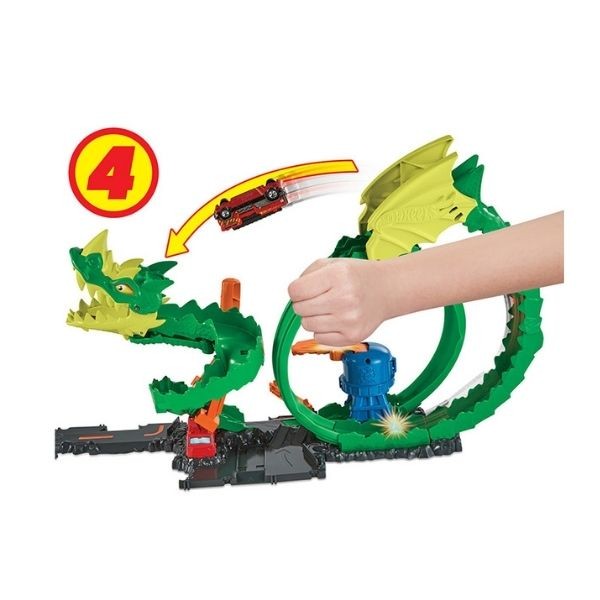 Hot Wheels Ejderhayla Mücadele Pisti Hdp03