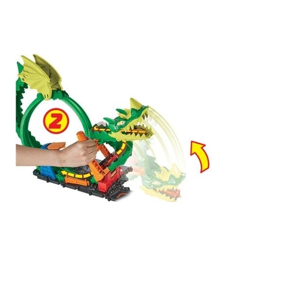 Hot Wheels Ejderhayla Mücadele Pisti Hdp03