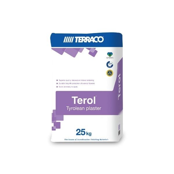 Terraco Ecotherm Terol Dekor RN Çizgi Doku Sıva 25 Kg