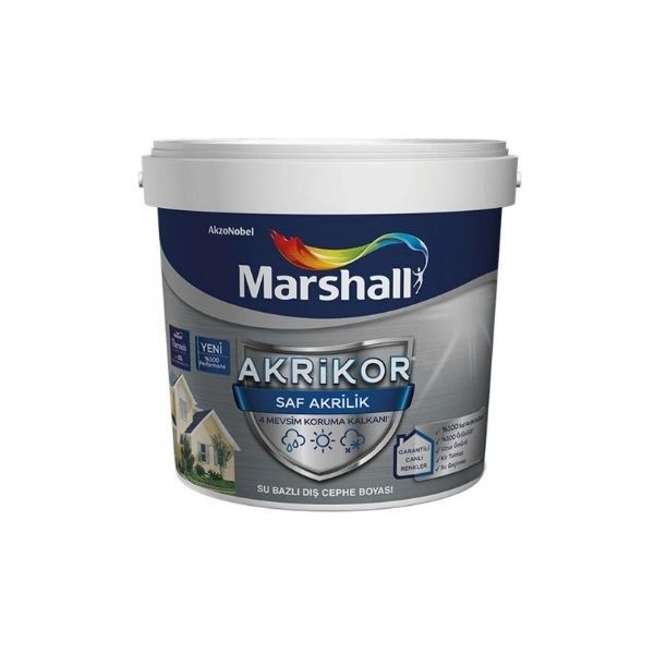Marshall Akrikor Saf Akrilik BW 15 Lt