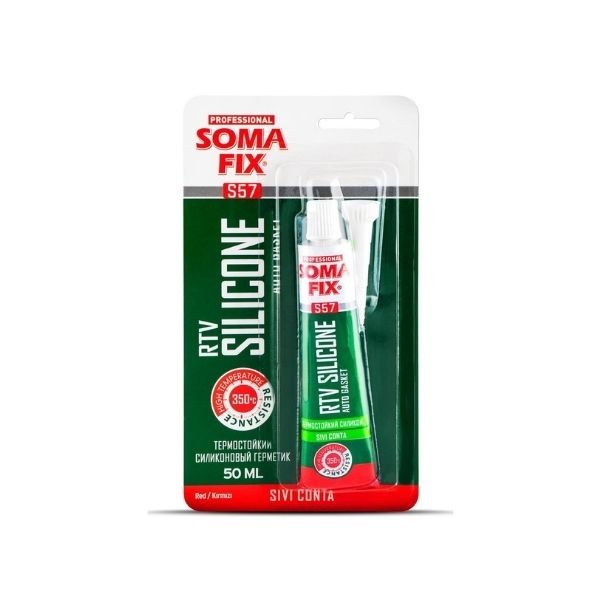 Somafix S57 Sıvı Conta Kırmızı 50 Ml