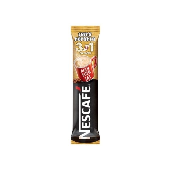 Nescafe 3'ü 1 Arada Sütlü Köpüklü 17,4 Gr