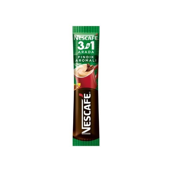 Nescafe 3'Ü 1 Arada Kahve Fındık Aromalı 17 Gr