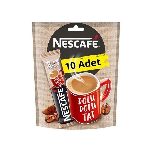 Nescafe 2'si 1 Arada 10x10 Gr