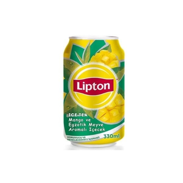 Lipton Ice Tea Mango Aromalı İçecek Kutu 330 Ml