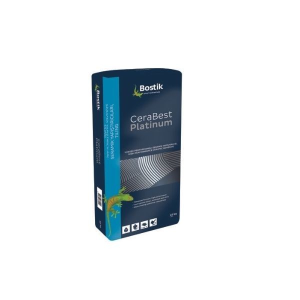 Bostik CeraBest Platinum Gri Seramik Yapıştırma Harcı Gri 25 Kg