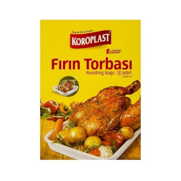 Koroplast Fırın Torbası 8'li