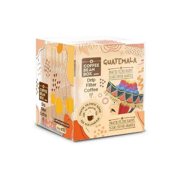 Coffee Bean Box Guatemala Hazır Drip Filtre Kahve 10'lu Paket
