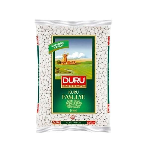 Duru Kuru Fasulye 7mm 1000 Gr