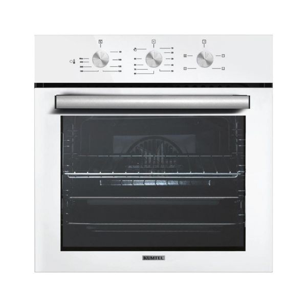 Kumtel Turbo Fanlı Ankastre Fırın Beyaz B66-SF2-MT