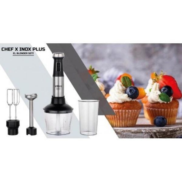 Stilevs Chef X İnox Plus El Blender Seti 1100W - SGH22140