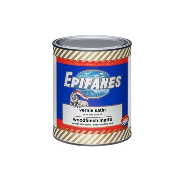 Epifanes Mat-Satin Tik Verniği Wood Finish Matte 1 Lt