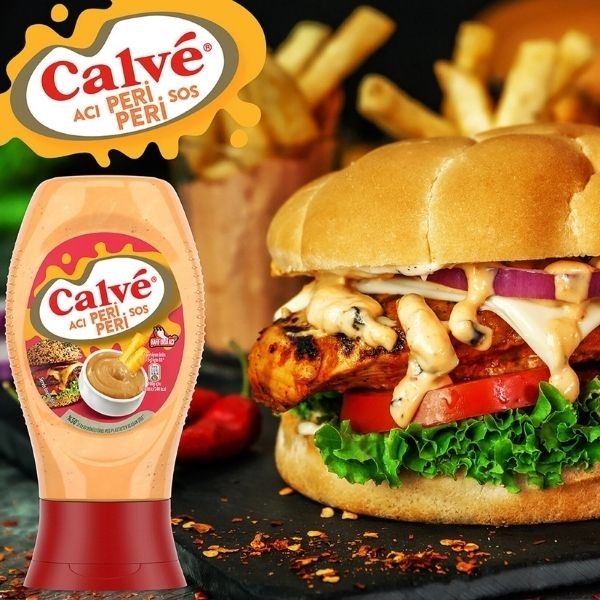 Calve Acı Peri Peri Sos 245 G