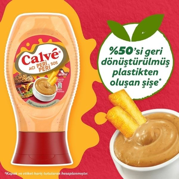 Calve Acı Peri Peri Sos 245 G